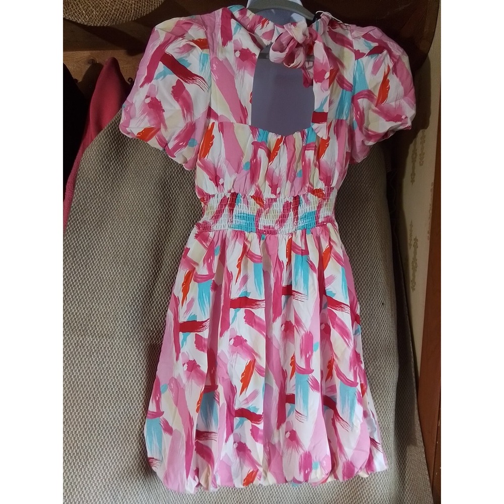 Womens‎ BOHO Multicolor BOHO Dress. Small - Picture 5 of 9